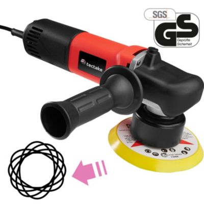 Lustreuse Polisseuse Rotative avec accessoires 710 W rouge