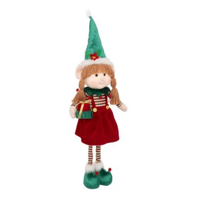 Lutin filou telescop 95cm 2ass - feeric lights & christmas