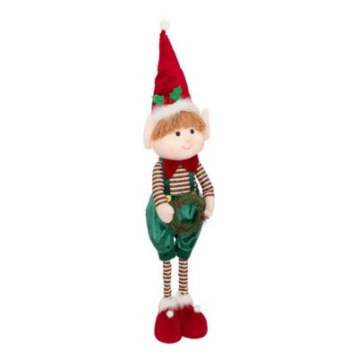 Lutin filou telescop 95cm 2ass - feeric lights & christmas