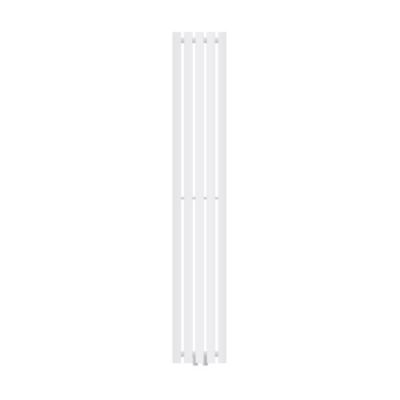 Luxe Bath Radiateur à Panneaux Design Stella 1600 x 260 mm, Blanc, Plat, Monocouche, Raccord Central, Radiateur Mural Vertical