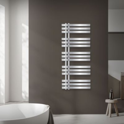LuxeBath Radiateur Design Iron EM 500x1200 mm Chrome Raccord Central au Bas