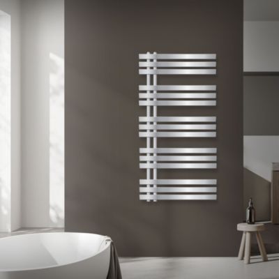 LuxeBath Radiateur Design Iron EM 600x1200 mm Chrome Raccord Central au Bas