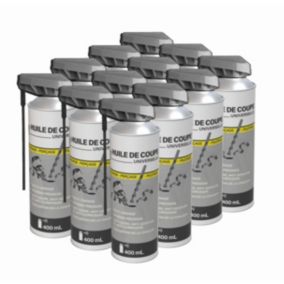 Méduze - 12 huiles de coupe et perçage 400mL - Multiusages - Professionnelle