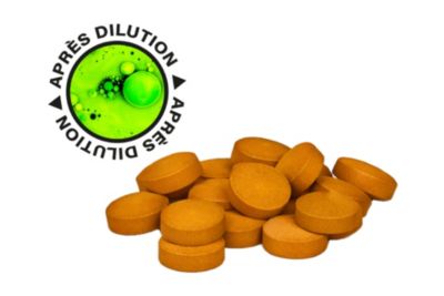 Méduze - Fluorescéine en pastille 20 x 1.25g - Colorant concentré - Pratique