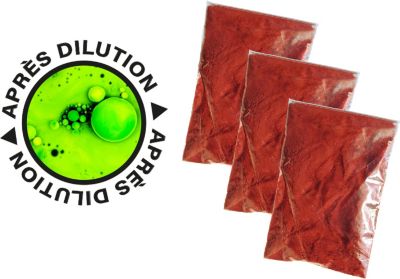 Méduze - Fluorescéine poudre 3 x 5 g - Multifonctions - Sachet refermable - Colorant professionnel - Non dangereux