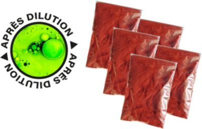 Méduze - Fluorescéine poudre 5 x 5 g - Multifonctions - Sachet refermable - Colorant professionnel - Non dangereux