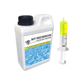 Méduze - Kit pour la recherche de fuite sur piscine 1L - Efficace et précis- Utilisation facile