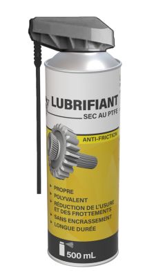 Méduze - Lubrifiant sec au PTFE 500mL - Polyvalent - Durable - Antifriction - Professionnel
