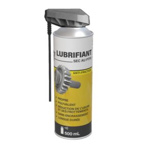 Méduze - Lubrifiant sec au PTFE 500mL - Polyvalent - Durable - Antifriction - Professionnel