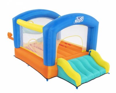 Méga structure gonflable trampoline Bestway Leap Play H2OGO 289 x 213 x 173cm à soufflerie continue
