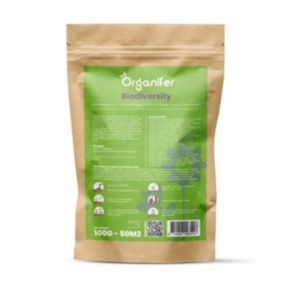 Mélange de fleurs sauvages - Biodiversité - 62 espèces - 100 g pour 50 m2 - Organifer