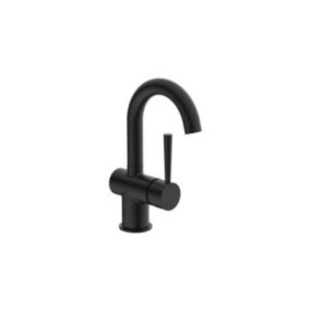 Mélangeur lavabo "CORNWALL", noir mat Schütte