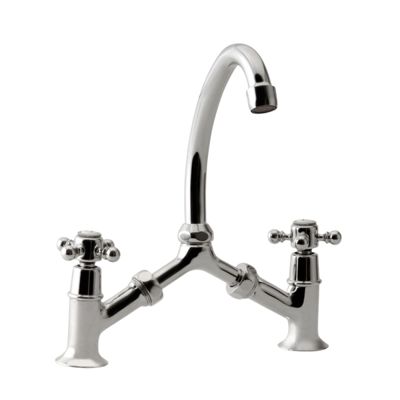 Mélangeur à pont PAINI Tiffany Chromé lavabo ou cuisine
