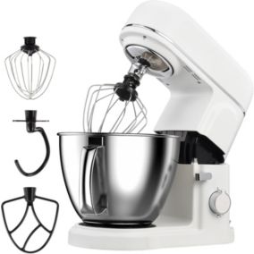 Mélangeur sur pied,10 vitesses, 5 L 1000 W, robot de cuisine avec bol