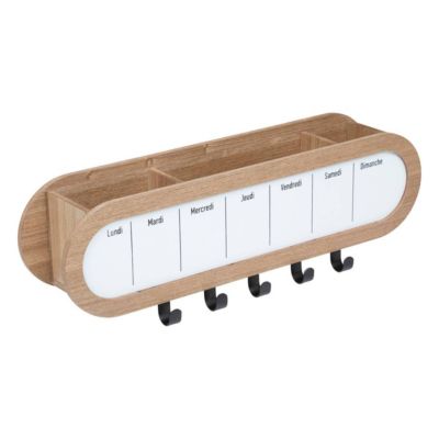 Mémo "Olme" en bois & métal 48x15cm - Atmosphera