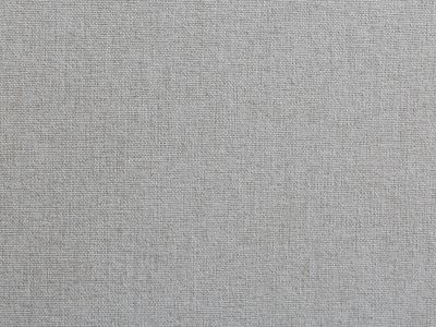 Méridienne droite convertible en tissu gris clair avec coffre de rangement PENELOPE