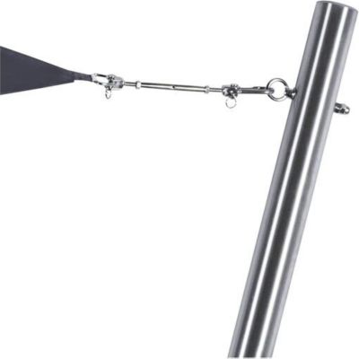 Mât pour Voile d'ombrage 2,5m 70mm, poteaux en Acier Inoxydable