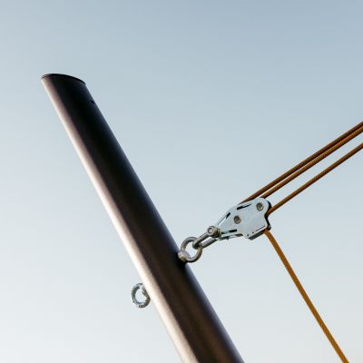 Mât pour voile d'ombrage diamètre 70mm anthracite EZ Mast Maanta