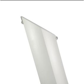 Mât Pour Voiles Ombrage Aluminium Réglable 290cm Silver Avec Base 75 Degrés