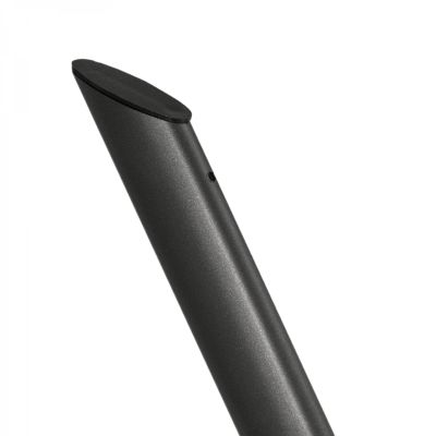 Mât Voiles Ombrage En Acier Anthracite Hauteur Réglable 275cm Avec Base 75 Degrés