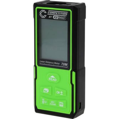 Mètre laser KSTOOLS COMPETITION 70 m écran LCD rétroéclairé signal sonore