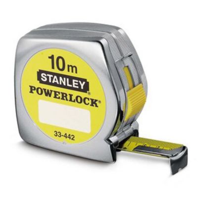 Mètre ruban 10mx25mm 'Powerlock Classic ABS' - STANLEY - 1-33-442