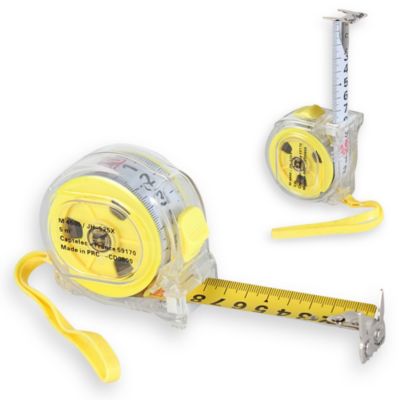 Mètre Ruban 5 m FISHTEC Grands Caractères Autobloquant Crochet Aimanté