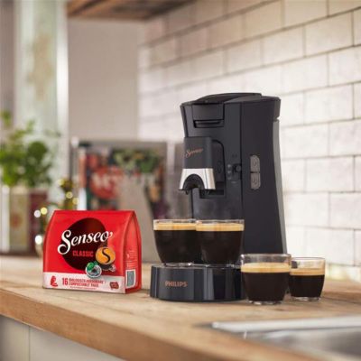 Machine a café dosette SENSEO SELECT Philips CSA240/61, Intensity Plus ...