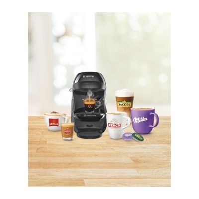 Machine a café multi-boissons BOSCH TAS1002N TASSIMO HAPPY - T-Disc - Arret automatique - Noir
