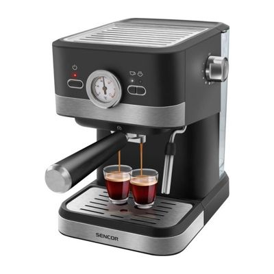 Machine a expresso - SENCOR - SES 1721BK - 1050 W - 20 bars - Noir