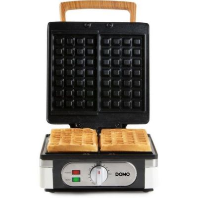 Machine a Gaufre - Gaufrier Electrique - DOMO - DO9274W - 1400 W - 2 ...