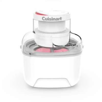 Machine a Glace - Sorbetiere   - CUISINART - ICEM10E - 12 W - 475 ml - Blanc