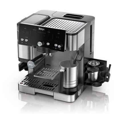 Machine à café 2-en-1 - NINJA LUXE™ - Café Essential Series - ES501EU - 1650 W - 9/11 bars - 250 gr - Noir / Inox