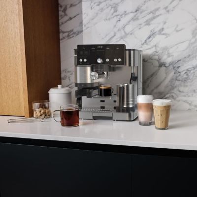 Machine à café 2-en-1 - NINJA LUXE™ - Café Essential Series - ES501EU - 1650 W - 9/11 bars - 250 gr - Noir / Inox