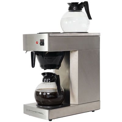 machine à café 2 x 1,8 l -  Café - Métallique - Dynasteel