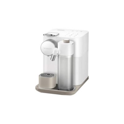 Machine à café à capsules DeLonghi EN640.W Gran Lattissima - Nettoyage automatique et réservoir de lait blanc