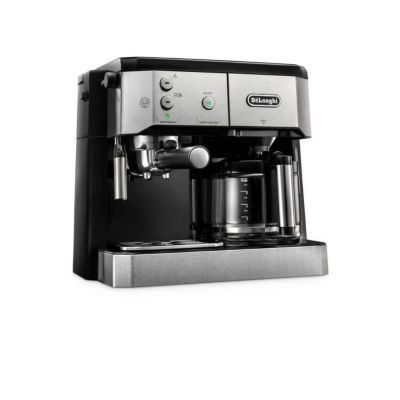 Machine à café DELONGHI BCO421.S - Pompe 15 bars - Filtre & espresso - Dosettes ESE - 1750 Watt