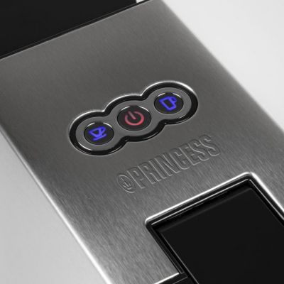 Machine à café multi capsules Inox - 4 en 1 Princess 249450 - 19 bars - Convient à différentes variétés de cafés