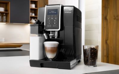 Machine expresso automatique avec broyeur - DELONGHI Dinamica ECAM 350.55.B - Noir