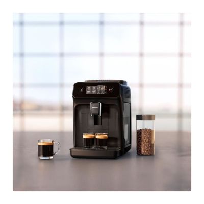 Machine expresso broyeur automatique - PHILIPS - EP1200/00 - 1500 W - 275 g de grains - Noir