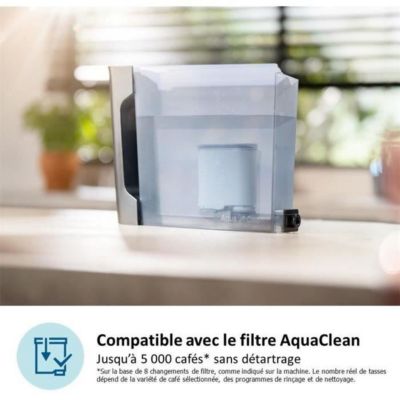 Machine expresso broyeur automatique - PHILIPS - EP1200/00 - 1500 W - 275 g de grains - Noir