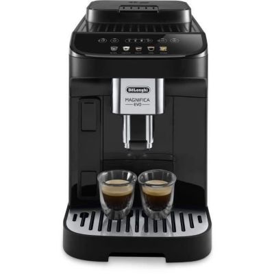 Machine expresso broyeur - De'Longhi - Magnifica Evo - ECAM290.61.B - 5 recettes - Noir