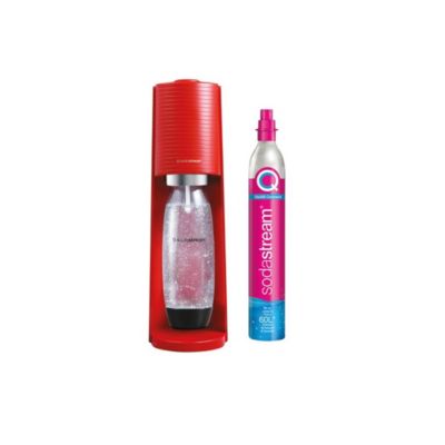 Machine à gazéifier l'eau + 1l bouteille + 1 cylindre Sodastream 1012811332 terra
