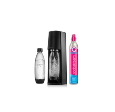 Machine à gazéifier l'eau + 2 bouteilles + 1 cylindre Sodastream TERRANLV