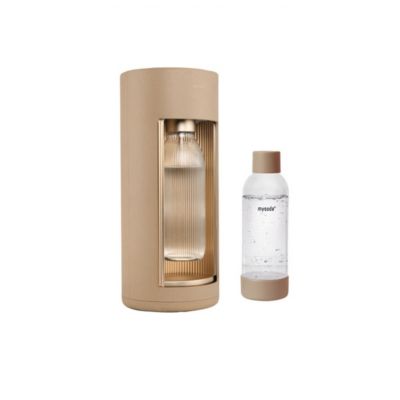 Machine à gazéifier l'eau + 2 bouteilles latte Mysoda GL004F-DO-FR glassy