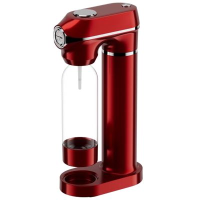Machine à gazéifier rouge + 2 bouteilles Naturamix AQUABELLA ROUGE aquabella