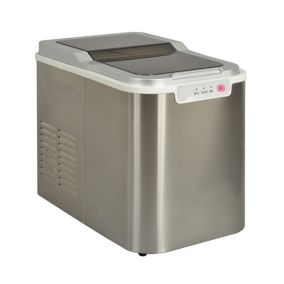 Machine à glaçons 140w 12kg/24h avec nettoyage automatique inox Kitchen Chef YT-E-005B1