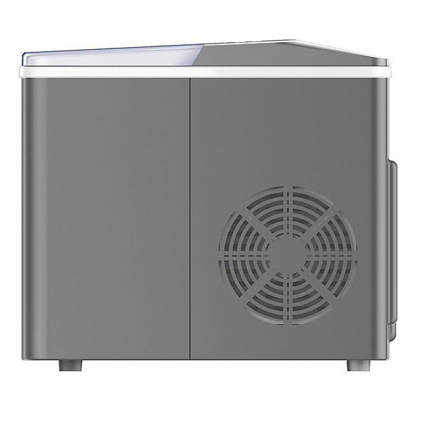 HOMCOM Machine à glaçons réservoir eau 1,7 L capacité réservoir glace 0,9 Kg pelle et panier inclus 9 glaçons/ 6-12minutes | France HOMCOM Machine à glaçons réservoir eau 1,7 L capacité réservoir glace 0,9 Kg pelle et panier inclus 9 glaçons/ 6-12minutes | France