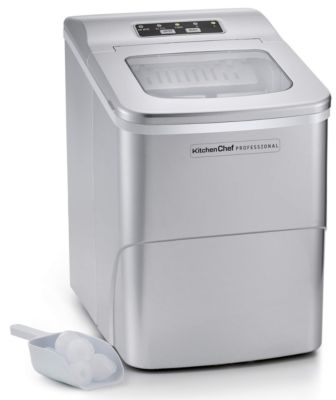 Machine à glaçons 80w 10-12kg / 24h Kitchen Chef KSICE9