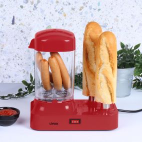 Machine à hot-dog rouge  340 W